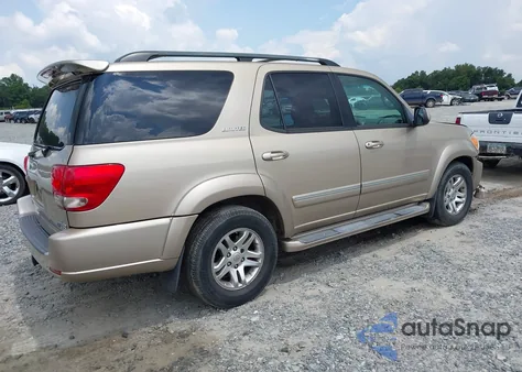 2005 Toyota Sequoia Limited V8 z USA, uszkodzony, nr VIN 5TDZT38A95S245171